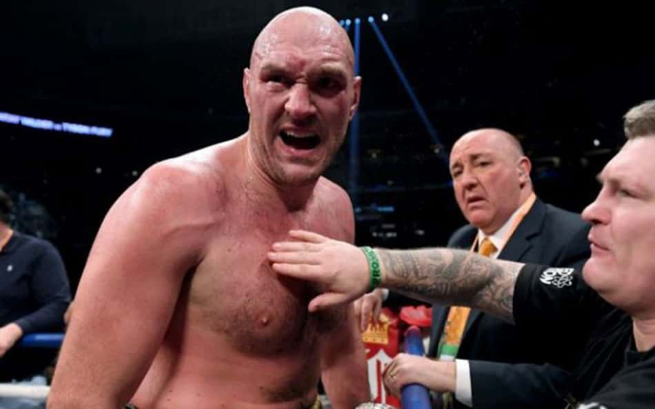 Tyson Fury no ringue