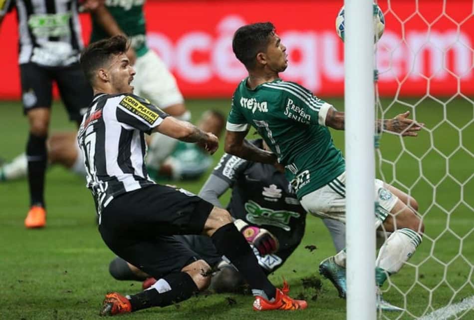 Palmeiras e Santos decidiram a Copa do Brasil 2015 (Foto: Cesar Greco/Palmeiras)