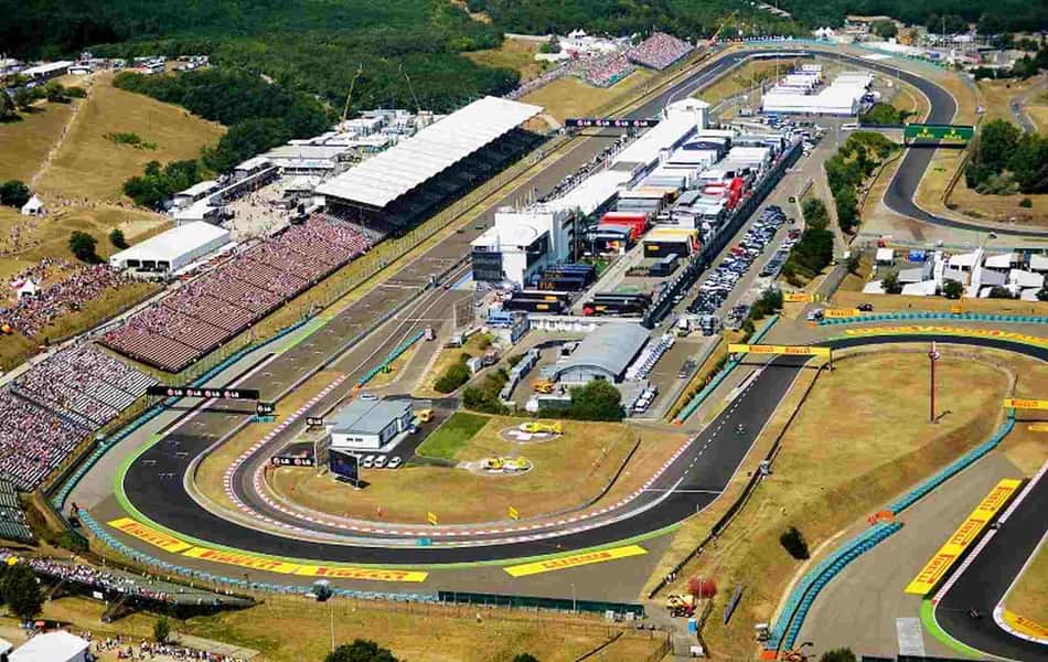 Circuito do GP da Hungria pela F1