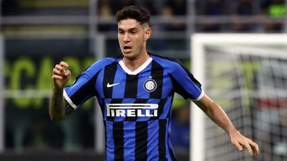Alessandro Bastoni em ação pela Inter de Milão