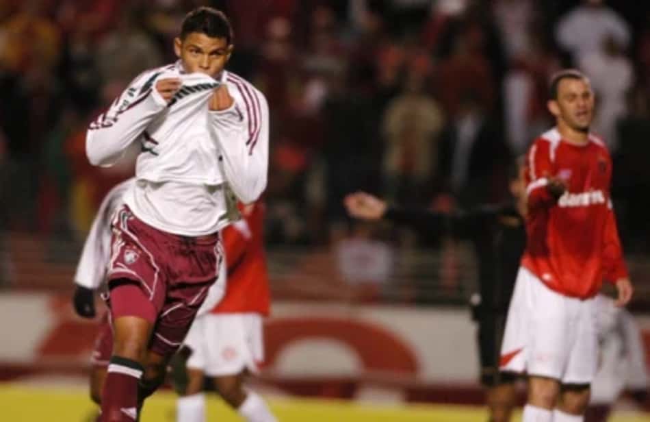Thiago Silva na primeira passagem pelo Fluminense (Foto: Ricardo Rimoli/LancePress!)