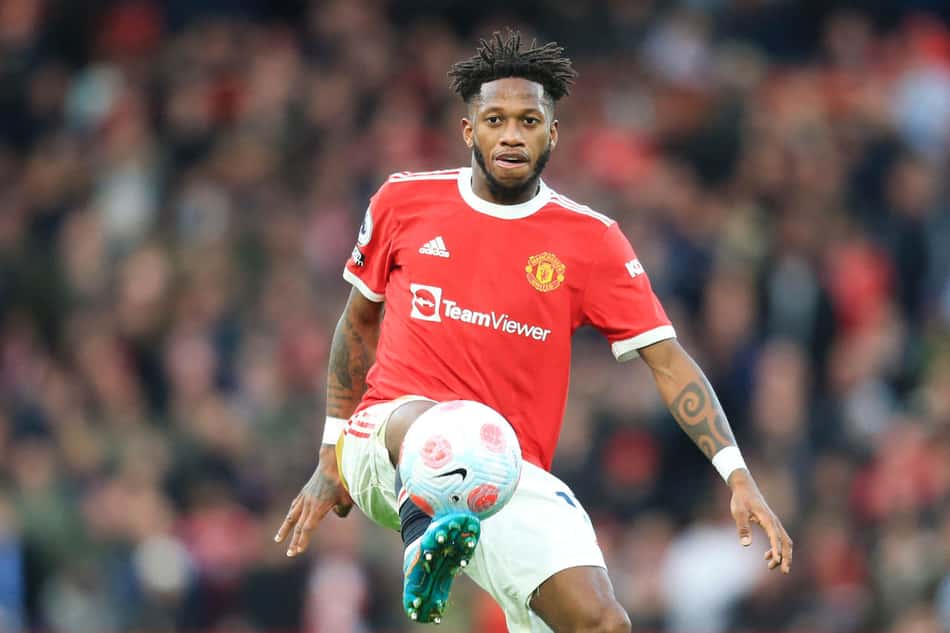 Fred pelo Manchester United (Foto: AFP)
