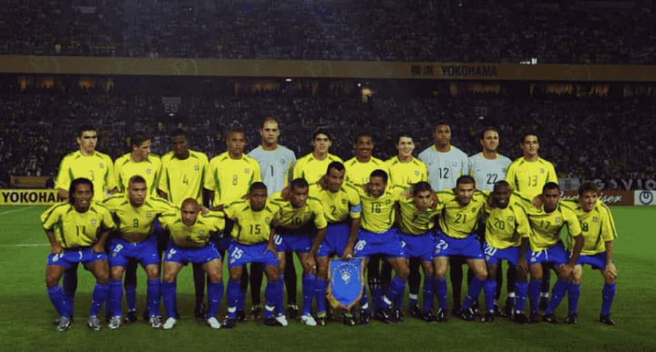 Seleção Brasileira pentacampeã em 2002