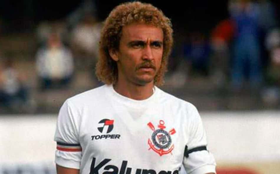 Biro-Biro com a camisa do Corinthians