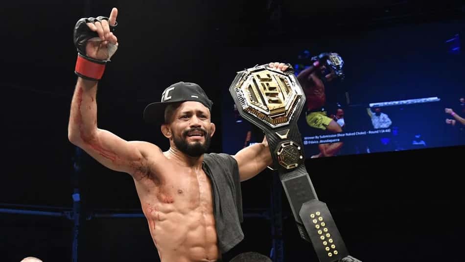 Deiveson: bicampeão do UFC (Foto: Reprodução/UFC)