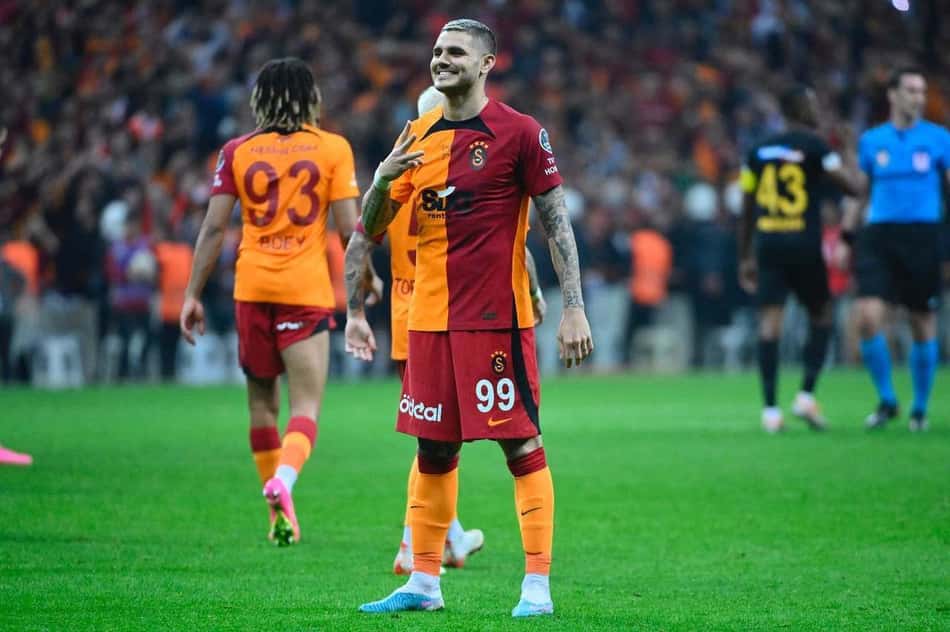Jogadores livres: Mauro Icardi tem contrato até junho de 2026 (Divulgação/Galatasaray)