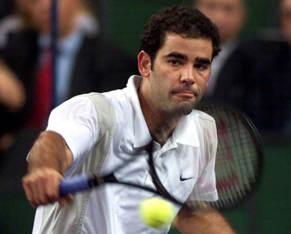 Pete Sampras em ação