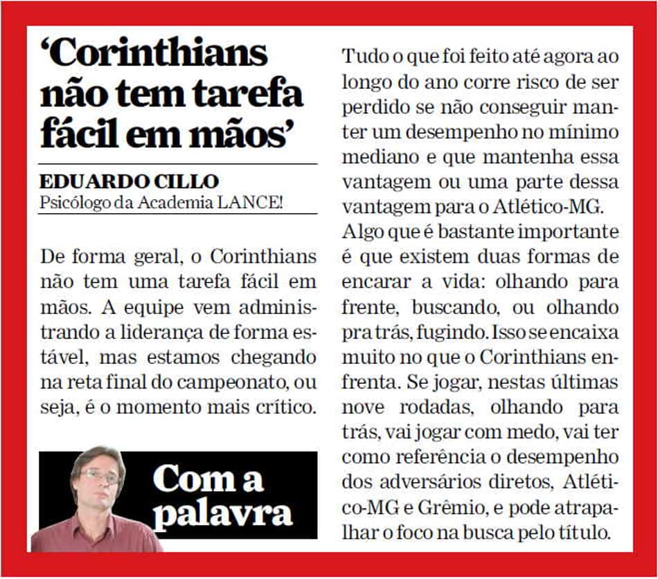 Com a Palavra - Corinthians