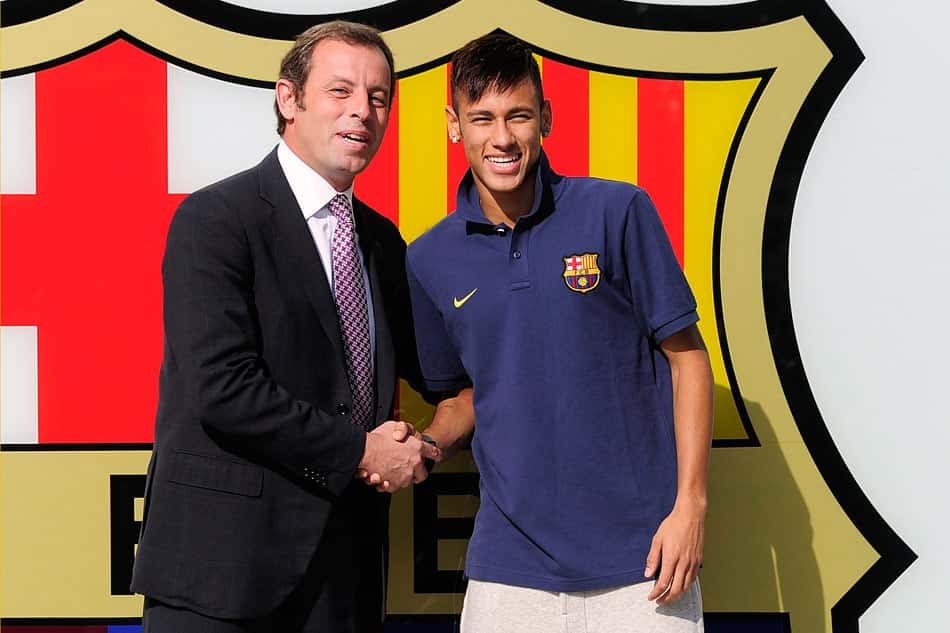 Ex-presidente do Barcelona questiona polícia espanhola: 'Por que contratamos Neymar?'