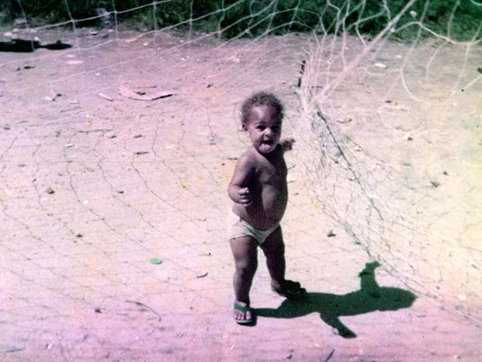 Adriano - Criança (Foto: Arquivo pessoal)