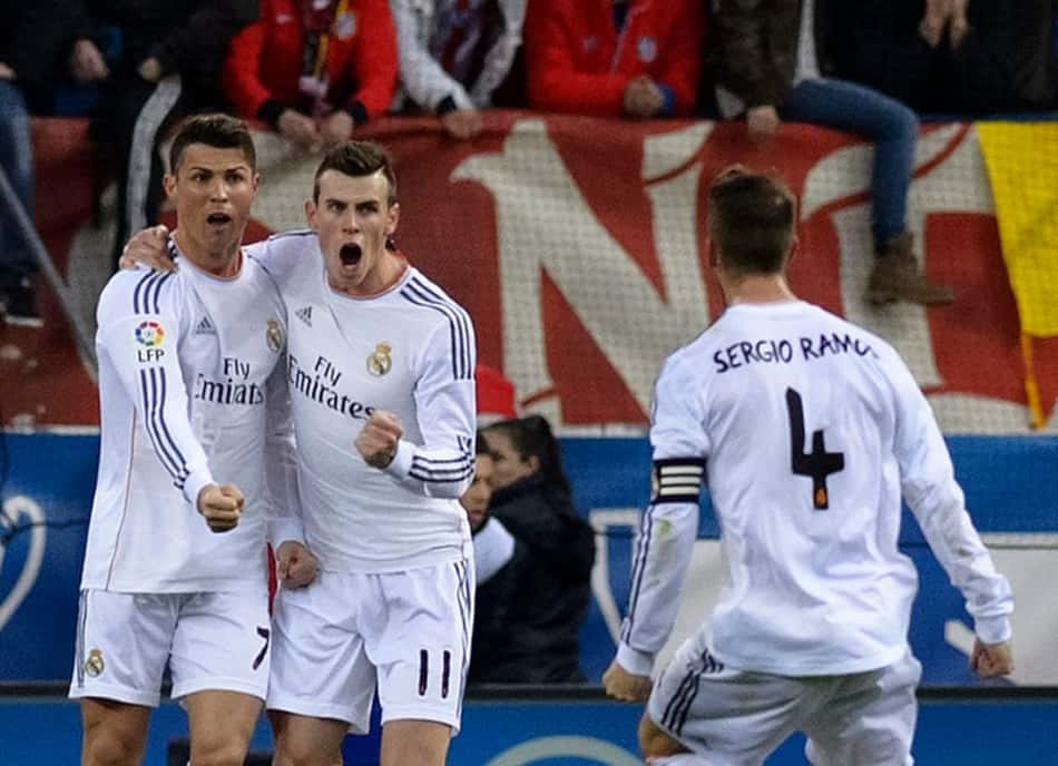 Cristiano Ronaldo - Atlético de Madrid x Real Madrid (Foto: Dani Pozo/AFP)