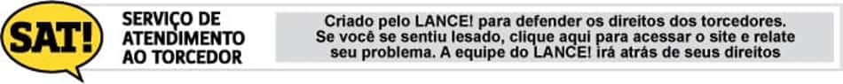 SAT - Serviço de Atendimento ao Torcedor - PARA INSERIR NA NOTA