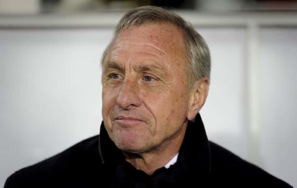 Cruyff mostra bom humor ao falar de seu câncer: 'Estou vencendo por 2 a 0'
