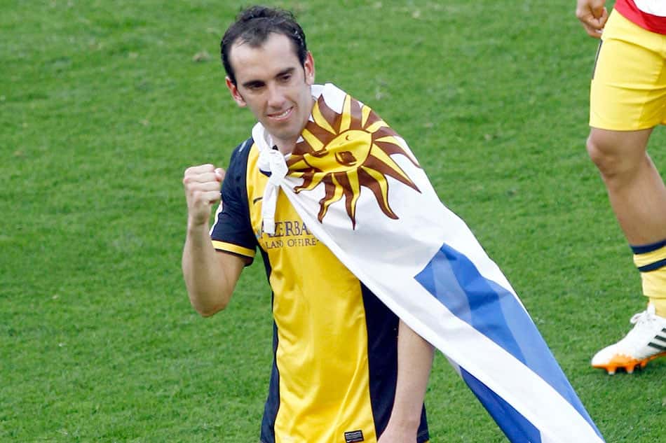 Diego Godin - Atlético de Madrid (Foto: Quique Garcia/ AFP)