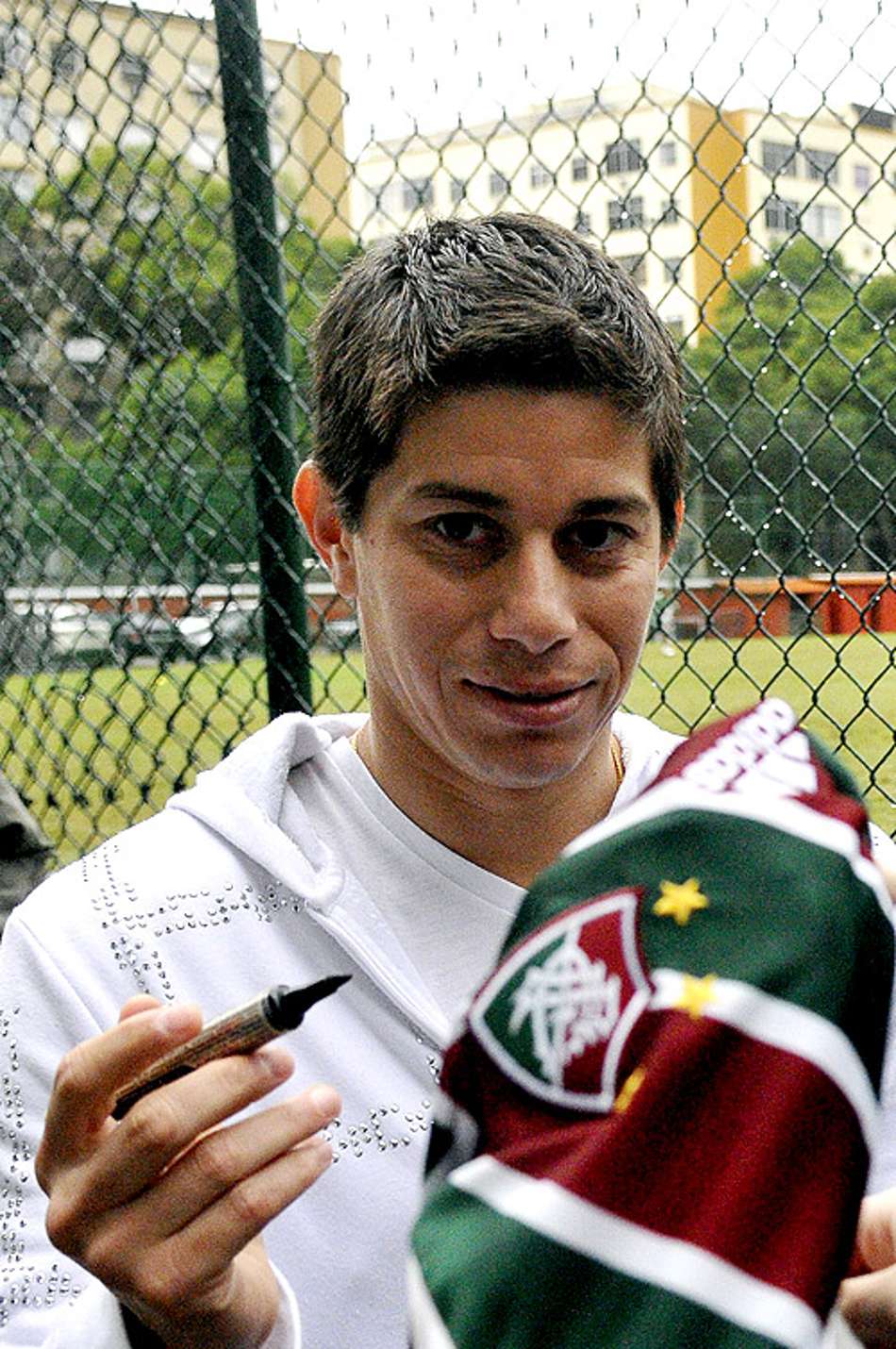 Paciente, Diego Cavalieri festeja boa fase no Flu