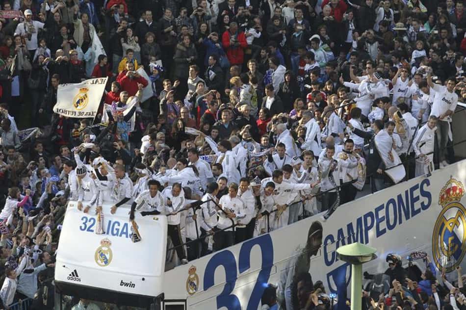 Caso confirme o título, Real Madrid não deve comemorar com torcedores