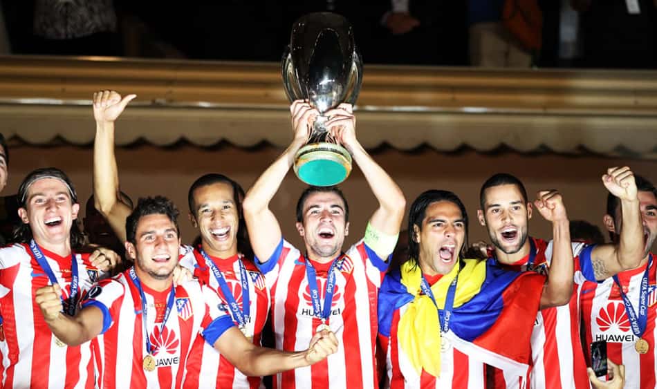 Atlético de Madrid conquista a Supercopa da Europa (Foto: Valery Hache/AFP)
