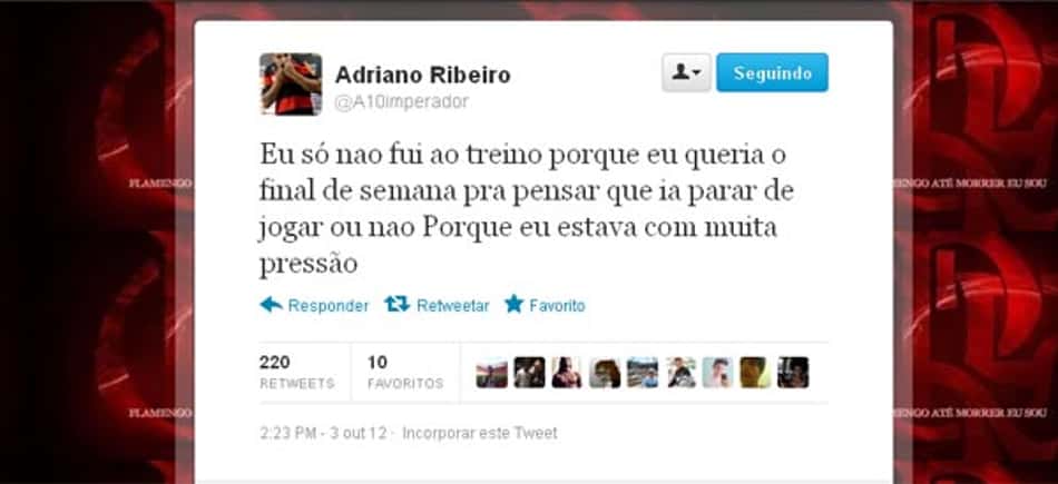 Dorival Júnior se mostra preocupado com fase de Adriano