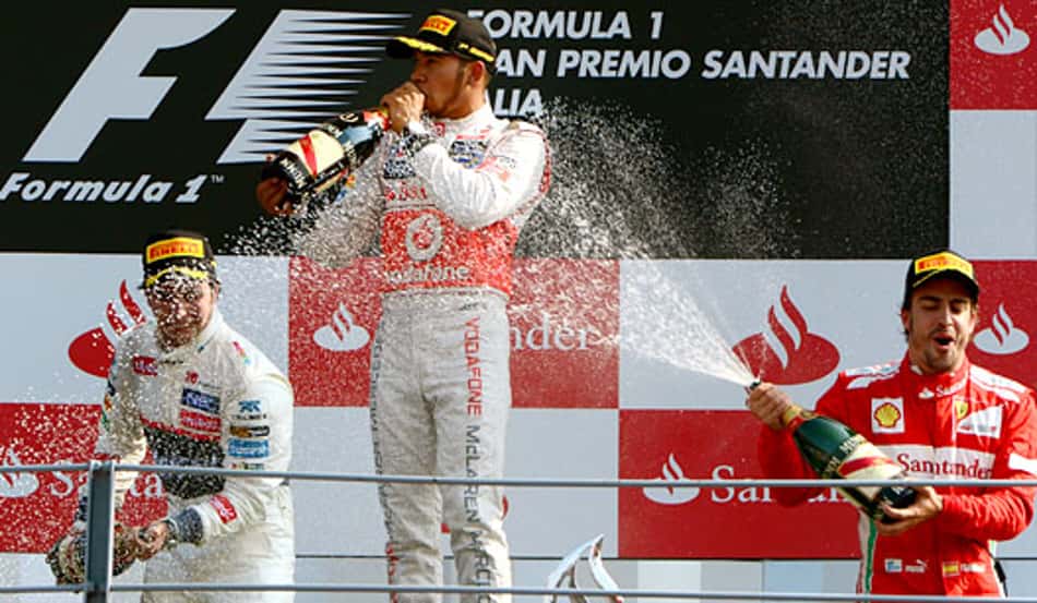 Hamilton vence na Itália; Massa cede posição e é 4º
