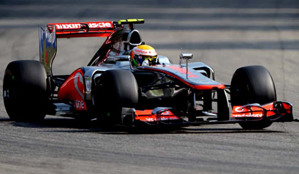 Hamilton puxa primeira fila da McLaren; Massa sai em 3º