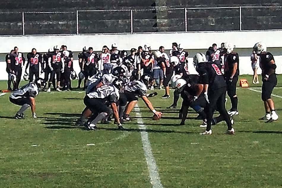 Botafogo Mamutes x Vasco Patriotas - Torneio Touchdown (Foto: Gabriel Andrezo)