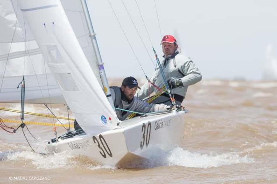 Campeão mundial com Lars Grael, Samuel Gonçalves celebra nova parceria no Sul-Americano de Star