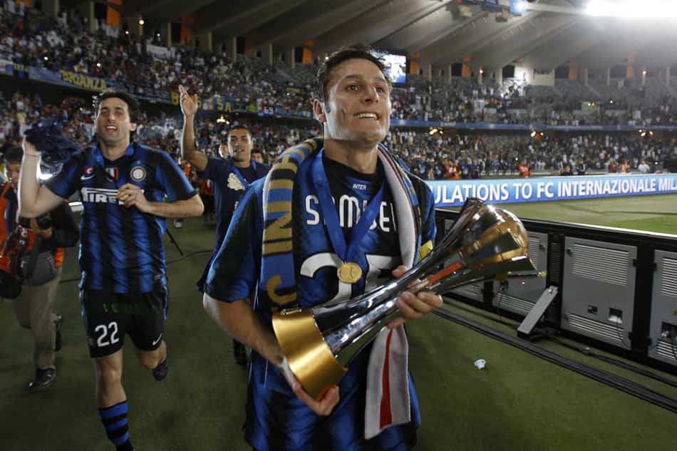 Veja as imagens da carreira de Javier Zanetti (Foto: FADI AL-ASSAAD)