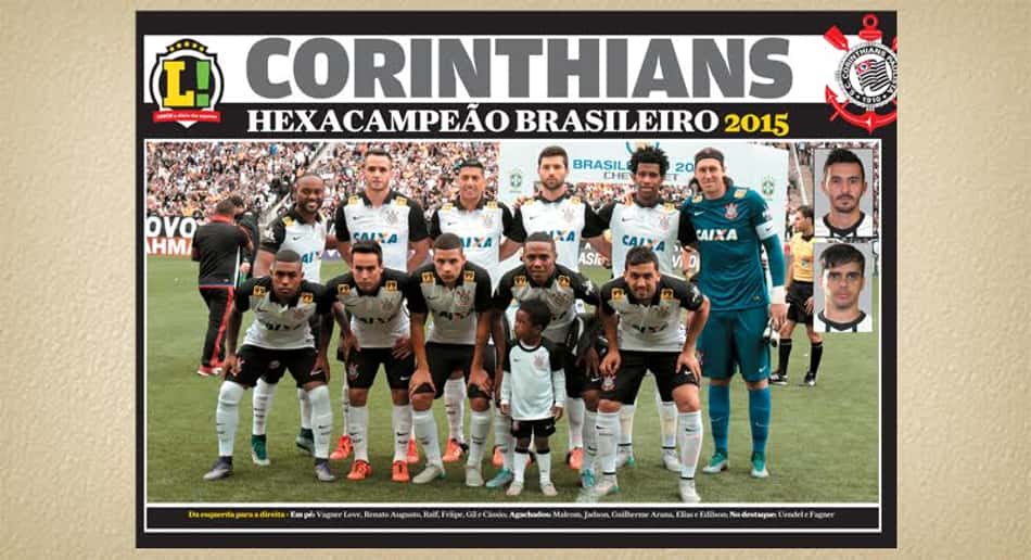 Trocas de cartela por pôster do hexa do Timão começam nesta quarta