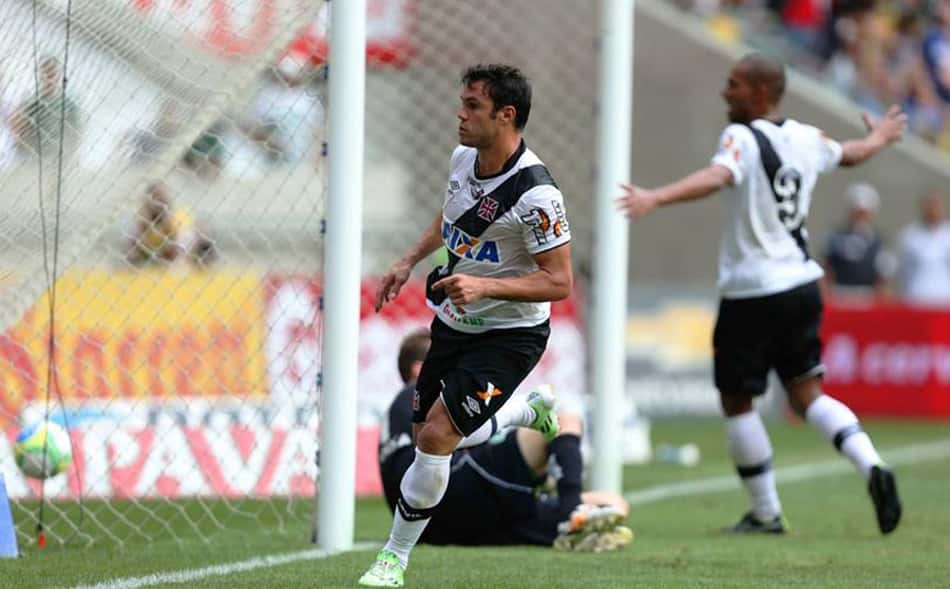 Kleber Gladiador. ex- Palmeiras fez o gol do acesso do Vasco