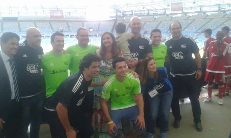 Com a presença de ex-atletas, Torneio Gol de Letra é realizado no Maracanã