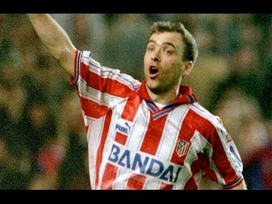 Ex-jogador do Atlético de Madrid, Milinko Pantic celebra título colchonero de LaLiga