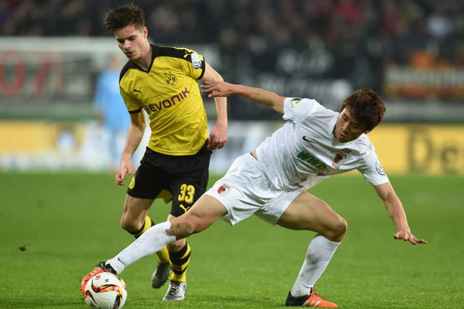 Augsburg x Borussia Dortmund