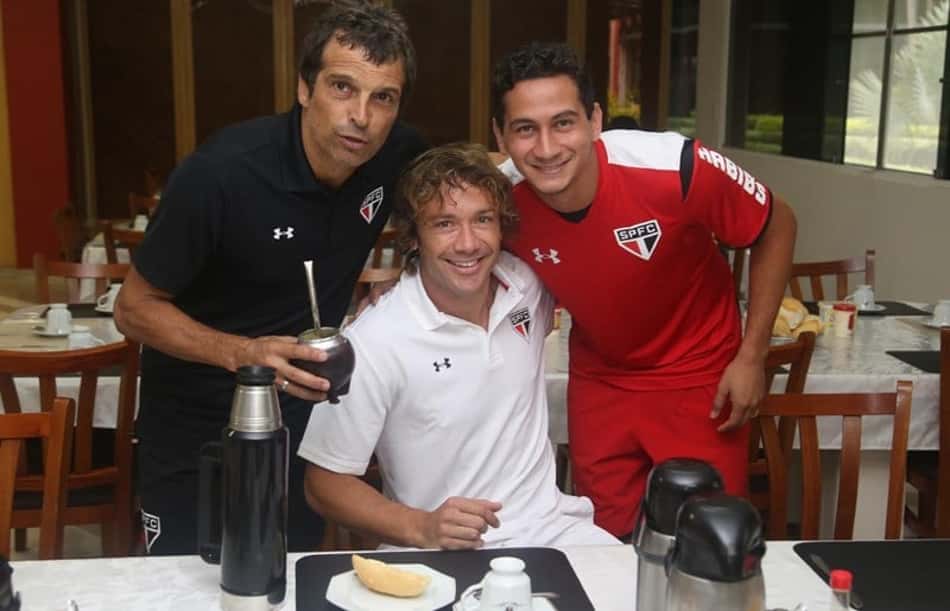 Ganso e Lugano - São Paulo