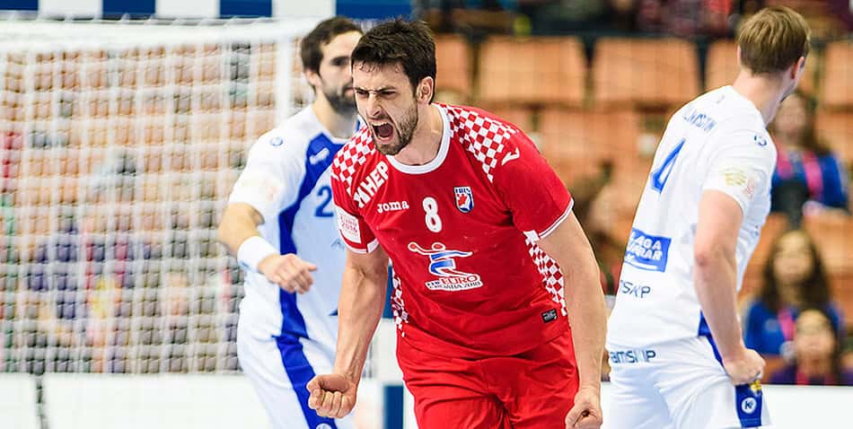 Croácia Islândia/ Foto: Karol Bartnik - EHF EURO