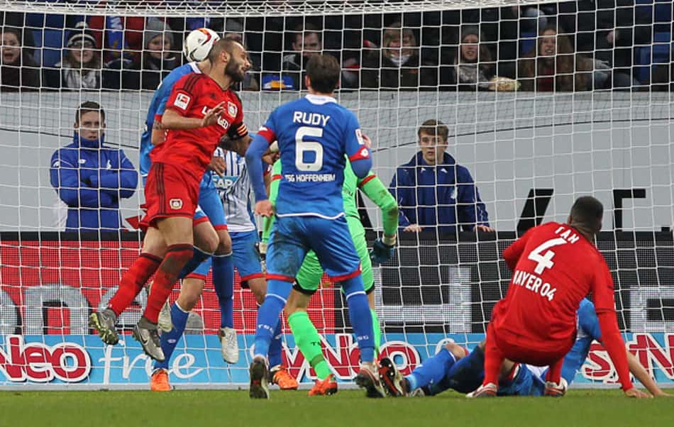 Hoffenheim x Bayer Leverkusen (Foto: Daniel Roland / AFP)