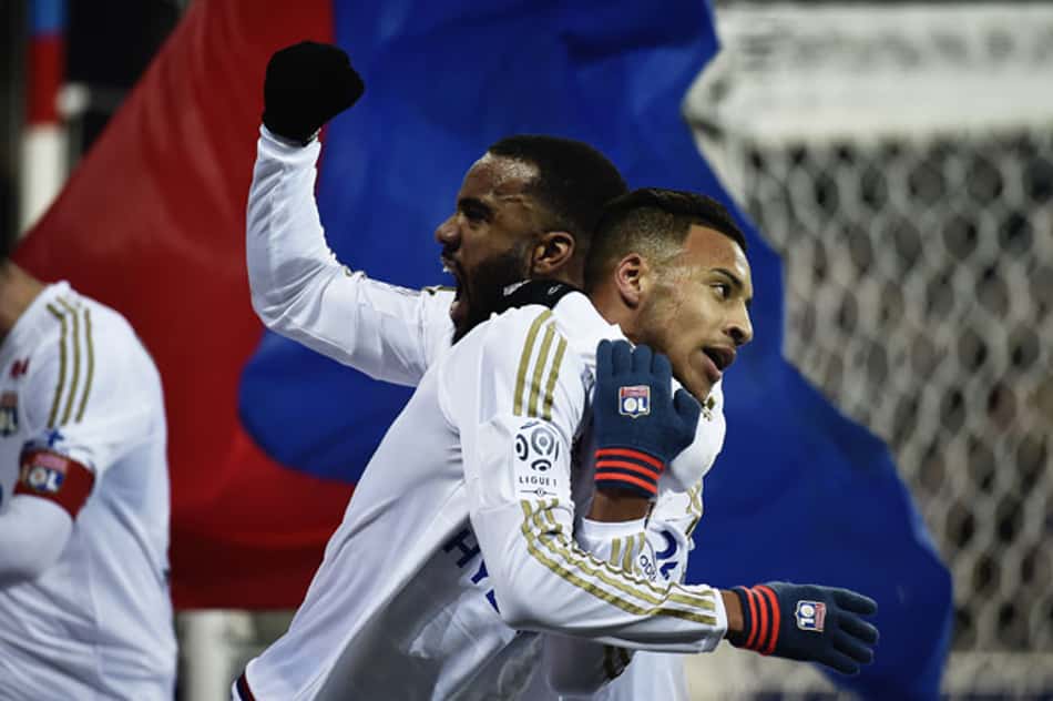 Tolisso - Lyon x Olympique de Marselha (Foto: Jeff Pachoud / AFP)