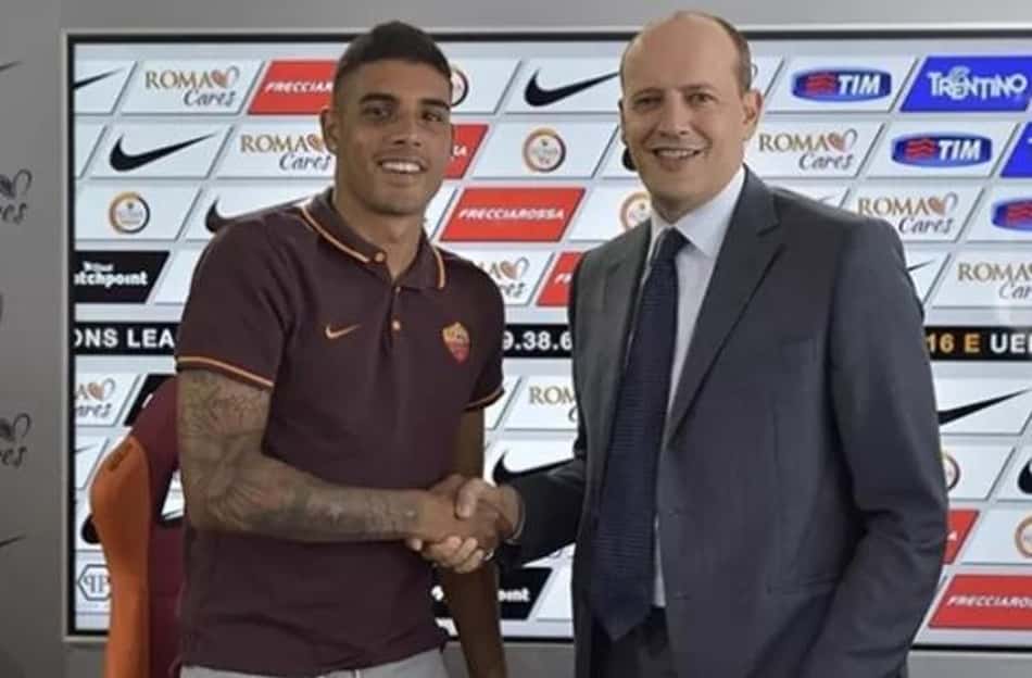 Emerson Palmieri volta à Roma, e Santos pode ganhar R$ 7 milhões