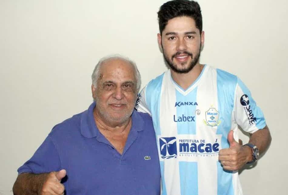 Macaé apresenta meia Rondinelly, que chega emprestado pelo Grêmio
