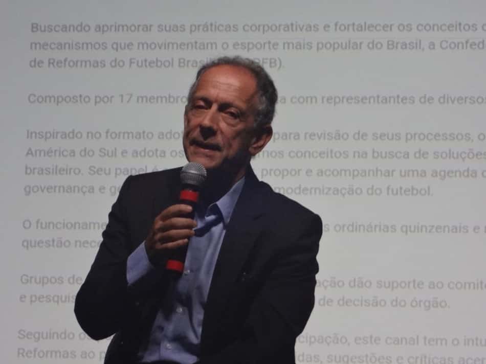 Walter Feldman, secretário-geral da CBF e presidente do Comitê de Reformas