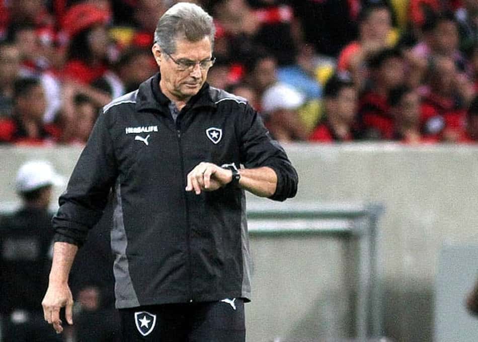 Oswaldo de Oliveira - Flamengo x Botafogo (Foto: Vitor Silva/SSPress)