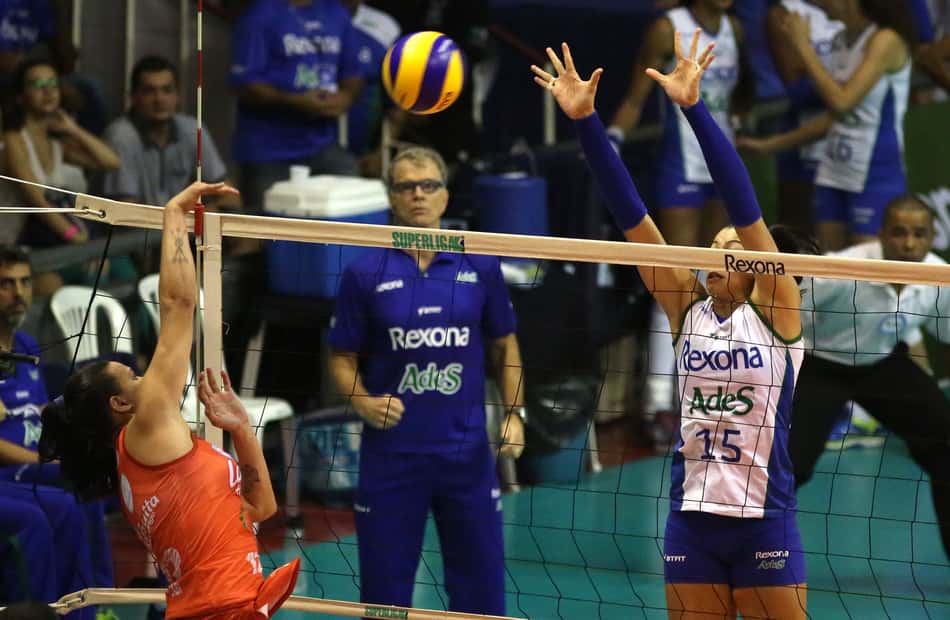 Rexona venceu Vôlei Nestlé no Tijuca Tênis Clube