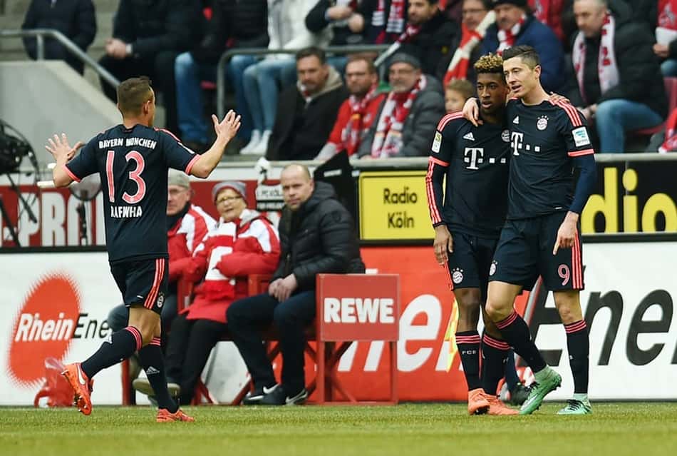 Bayern sofre, mas derrota o Colônia fora. Hertha Berlin vence em casa