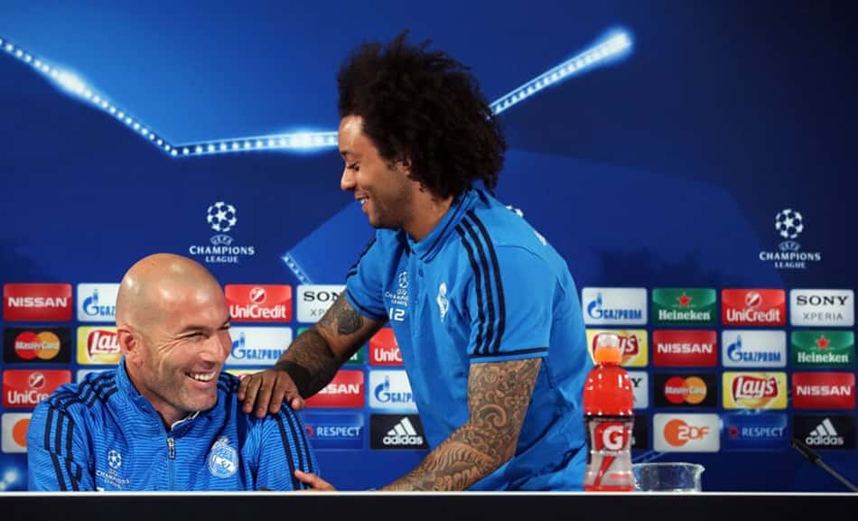 Marcelo diz que defenderá a Seleção 'até a morte'; Zidane elogia Wolfsburg