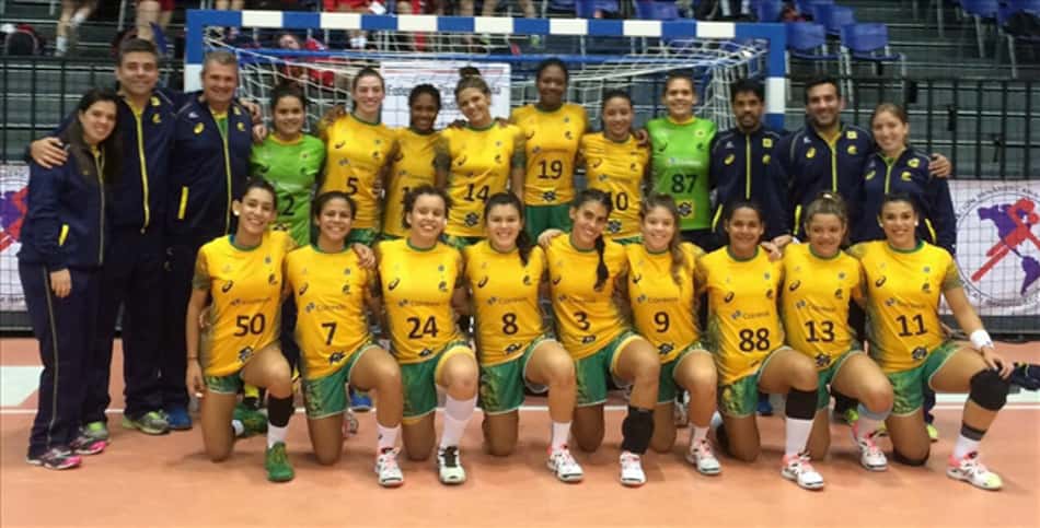 Seleção Brasileira goleou o Canadá no Pan-Americano Juvenil