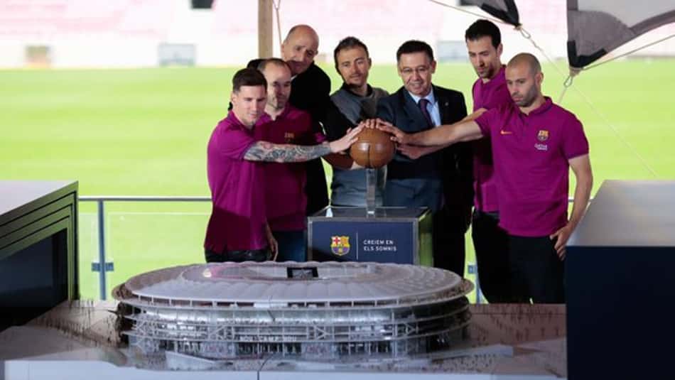 Maquete do Nou Camp Nou