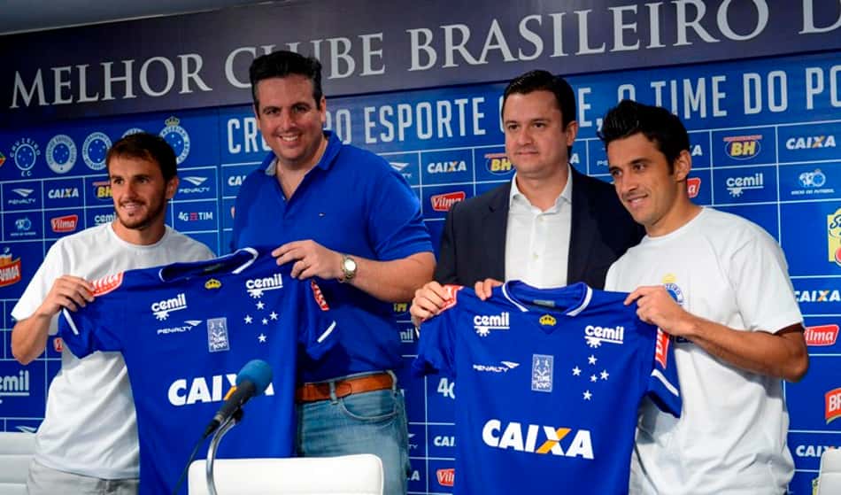 Robinho e Lucas prometem mostrar que Cruzeiro 'fez bom negócio'