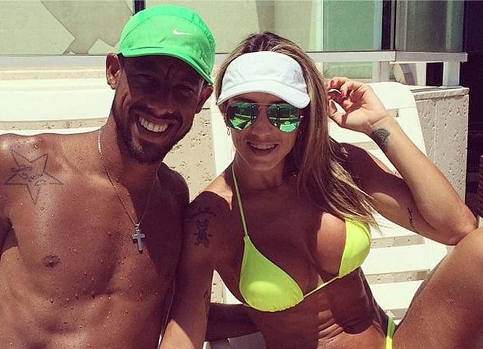 Esposa de Léo Moura rebate Perlla após desabafo sobre traição