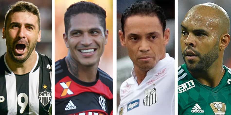 Duelo: Quem é seu favorito para a artilharia do Brasileirão? Vote!