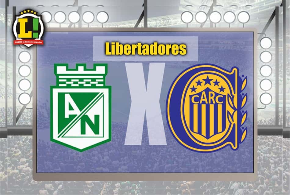 Em desvantagem, desfalcado Atlético Nacional recebe o Rosario Central