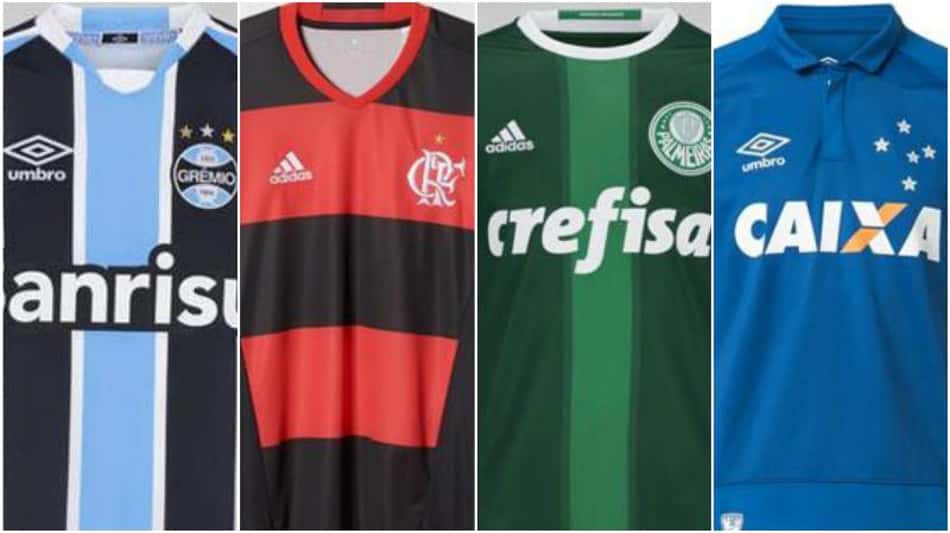 Qual é a camisa mais bonita do Campeonato Brasileiro 2016? Vote!